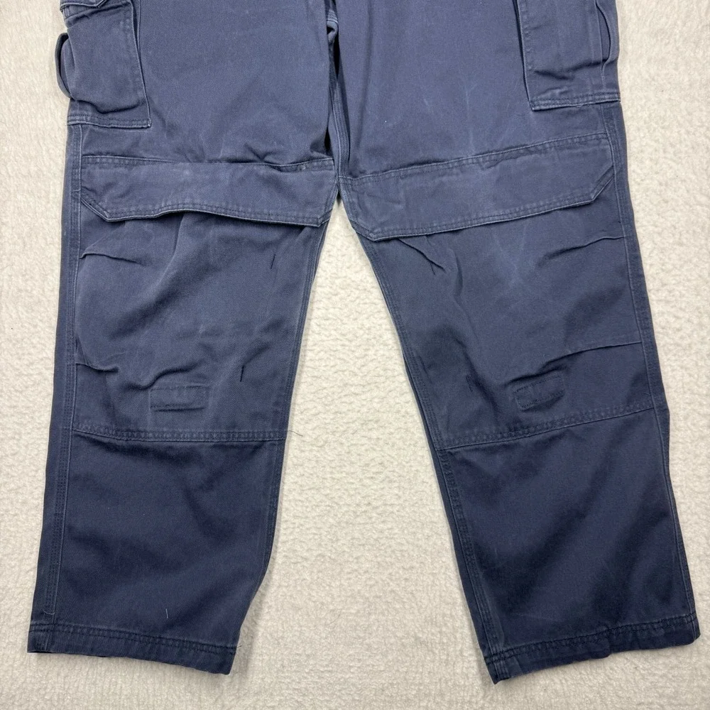 LAPCO FR Cargo Pants Blue Flame‎ Resistant Workwear Moisture Wicking Men's 40x34